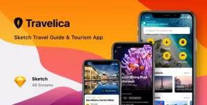 Travelica - Sketch Travel Guide & Tourism App