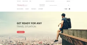 Travelli - Travel Equipment & Tourist Gear Magento Theme