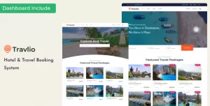 Travlio - Tour & Hotel Booking HTML Template