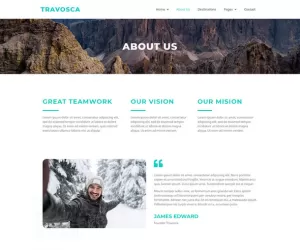 Travosca - Travel Elementor Template Kit