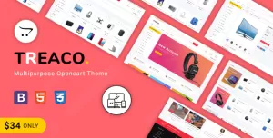 Treaco - Multipurpose E-commerce Opencart 3 Theme