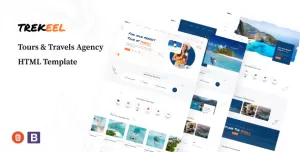 Trekee-Tours & Travels Agency HTML Template