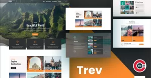 Trev - Travel Elementor Kit Template - TemplateMonster