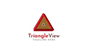 TRIANGLE VIEW Logo Design Template Vol 3 - TemplateMonster