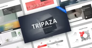 Tripaza Trip Minimalist Keynote Template - TemplateMonster