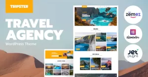 Tripster - Travel Agency Modern WordPress Elementor Theme