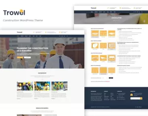 Trowel - Construction WordPress Theme - TemplateMonster