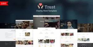 Trust - Non Profit HTML Website Templates using Bootstrap