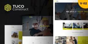 Tuco - Builders Web site Template using Bootstrap