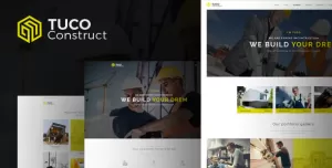 Tuco - Construction Building Company WordPress Theme