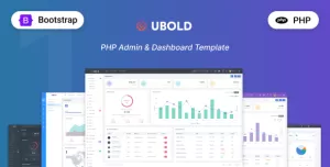 UBold - PHP Admin & Dashboard Template