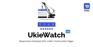 UkieWatch - Responsive Animated Templates