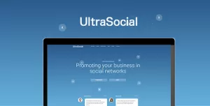 UltraSocial - Social Media Marketing Onepage / Landing Page Template