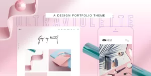 UltraViolette - Design Portfolio Theme