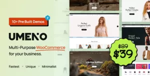 Umeno - Multipurpose WooCommerce Theme
