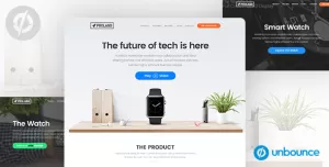 Unbounce Product landing Page Template - Proland