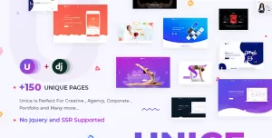Unice - Creative Agency & Business Multipurpose Django Template