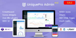 UniquePro - Bootstrap 4 Responsive Admin Templates & Web Apps Dashboards