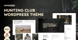 UpperGun - Hunting Club WordPress Elementor Theme
