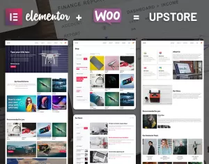 UPSTORE - Creative Elementor WooCommerce Theme