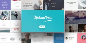 UrbanPress - Multi-Purpose PSD Template