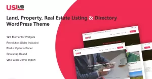 Usland - Land, Property, Real Estate Listing & Directory WordPress Theme