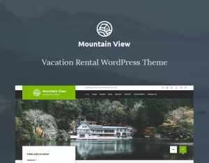 Vacation Rental WordPress Theme - Mountain View