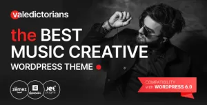 Valedictorians - Entertainment & Creative WordPress Theme
