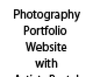 Valise - Photography Portfolio Website with Artists Portal