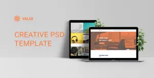 Value - Creative Corporate PSD Template