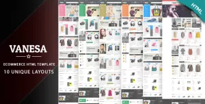Vanesa - Fashion Electronics Store HTML Template
