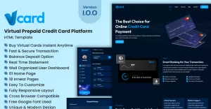 VCard - Virtual Prepaid Credit Card Platform