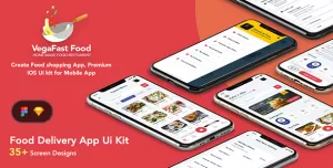 Vega - Food Delivery App UI