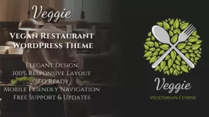 Veggie - A Modern WordPress Restaurant Theme - Themes ...