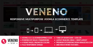 Veneno - Multipurpose Joomla eCommerce Template