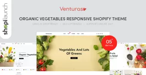 Venturas - Fruits Organic Food Responsive Shopify Theme