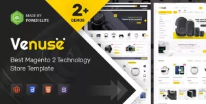 Venuse - Responsive Hitech/Digital Magento 2 Store Theme