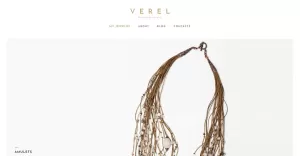 Verel - Handmade Jewelry WordPress Theme - TemplateMonster