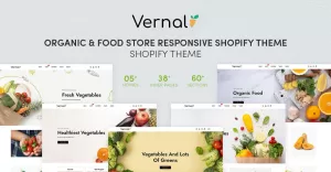 Vernal - Organic & Food Store Responsive Shopify Theme