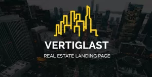 Vertiglast - Real Estate Landing Page