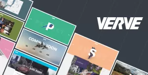 Verve – Creative Agency, Studio, Personal & Portfolio WordPress Theme