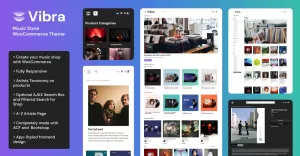 VIBRA - Music Store WooCommerce Theme - TemplateMonster
