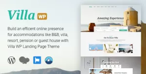 Villa - WordPress  Bed & Breakfast Landing Page