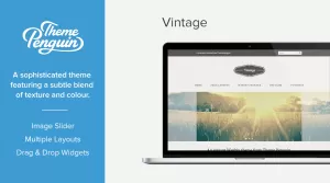 Vintage - Weebly Theme