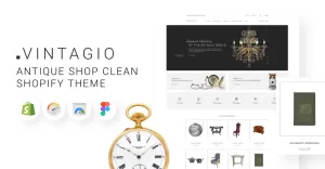 Vintagio - Antique Shop Clean Shopify Theme - TemplateMonster