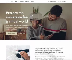 Virmax - Virtual Reality Services Elementor Template Kit