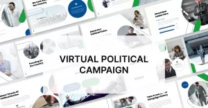 Virtual Political Campaign Keynote Presentation Template