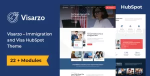 Visarzo – Immigration and Visa Consulting HubSpot Theme