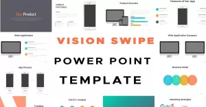 Visionswipe Infographic presentation - PowerPoint Template