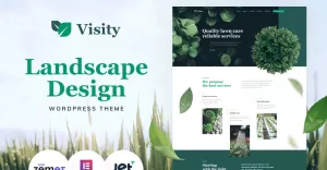 Visity - Landscape Design with WordPress Elementor Theme